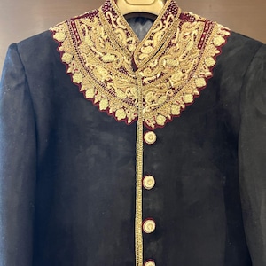 Sherwani for wedding | embroidery sherwani | ethnic wear for men | Indian / pakistani outfit men |wedding dress for groom |Groomsmen Outfit