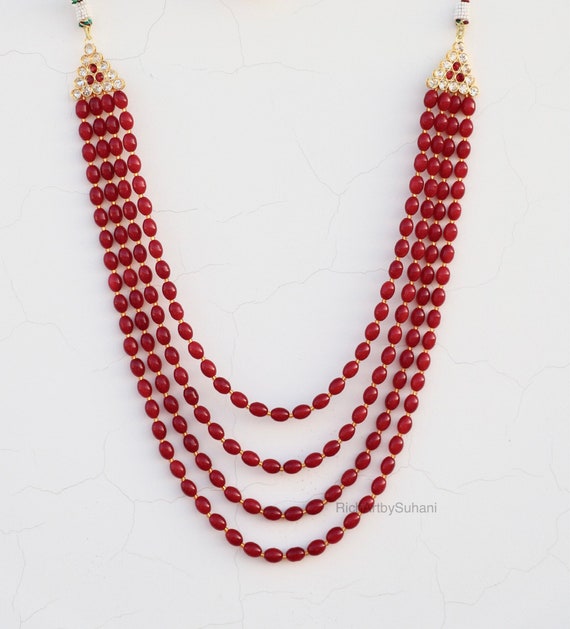 Groom necklace for deals sherwani