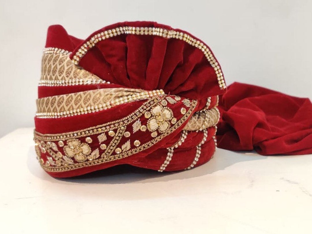 Wedding Turban Safa for Indian Wedding Royal Wedding Safa