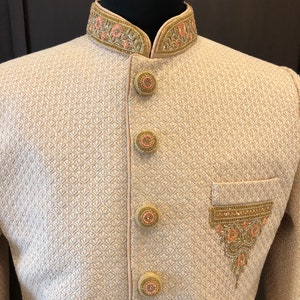 Sherwani for wedding | chikankari sherwani | ethnic look for men | Indian outfit for men | plain sherwani | sherwani for all occasions |
