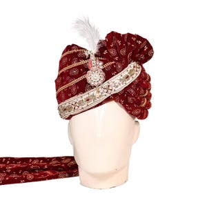 Indian Mens traditional turban readymade safa /pagdi/ pheta cloth for Bharati/groom/social occasion /swagat/welcome pagdi/return gift