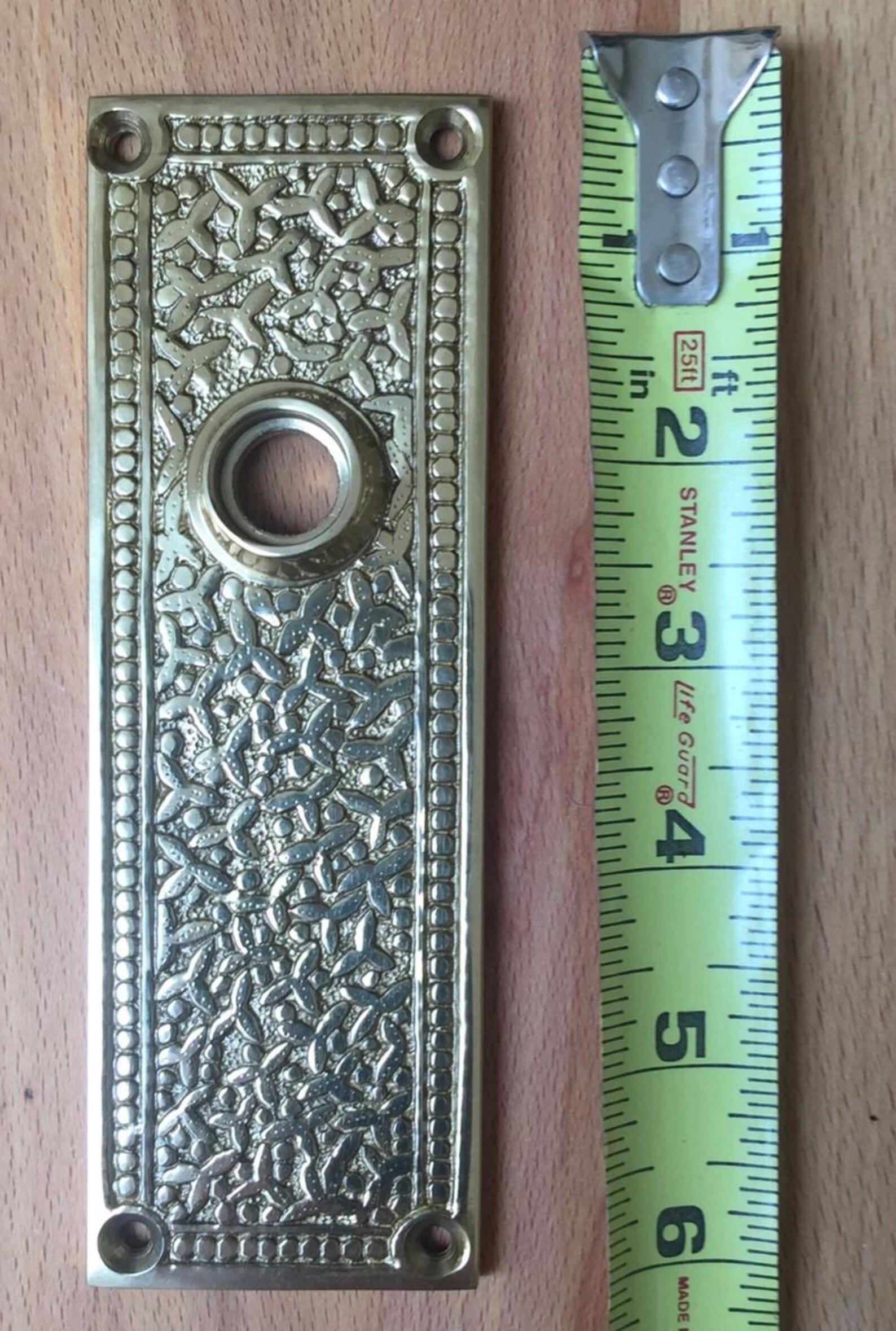 Tall Backplate for Your Replacement or Antique Door Knobs Etsy