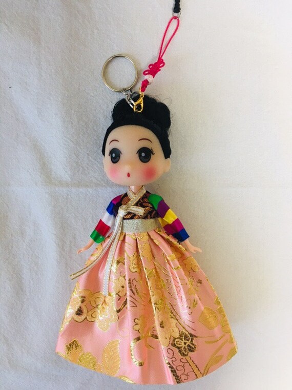 korean dolls traditional dress