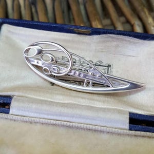 Ola Gorie Vintage 925 Sterling Silber Brosche, keltische Brosche, OMG Sterling