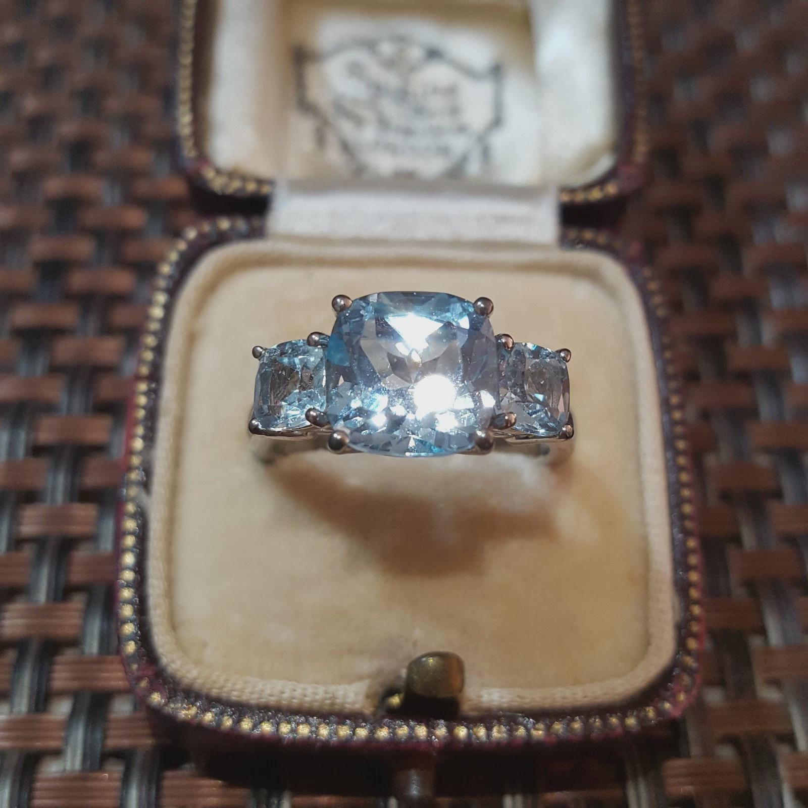 Pandora ring blue stone - Etsy 日本