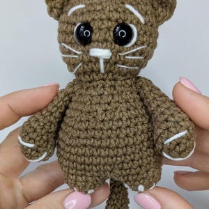 Easy Crochet Cat, Amigurumi Pattern Ziggy the Cat image 4