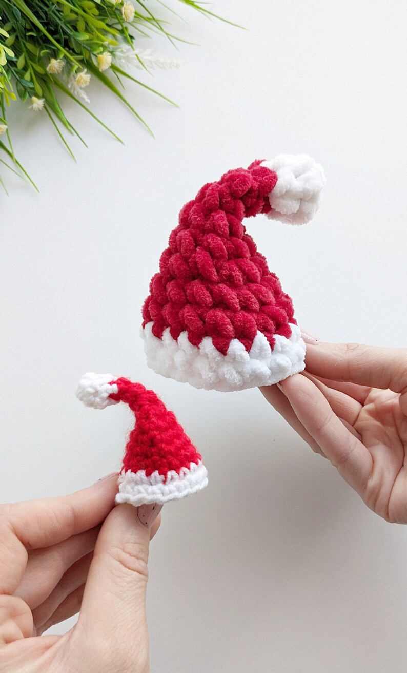 Easy Crochet Christmas Ornaments, set of 8 crochet patterns image 4