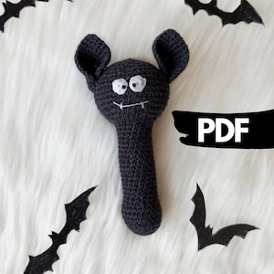Gehäkelte Fledermaus Baby Rassel Anleitung