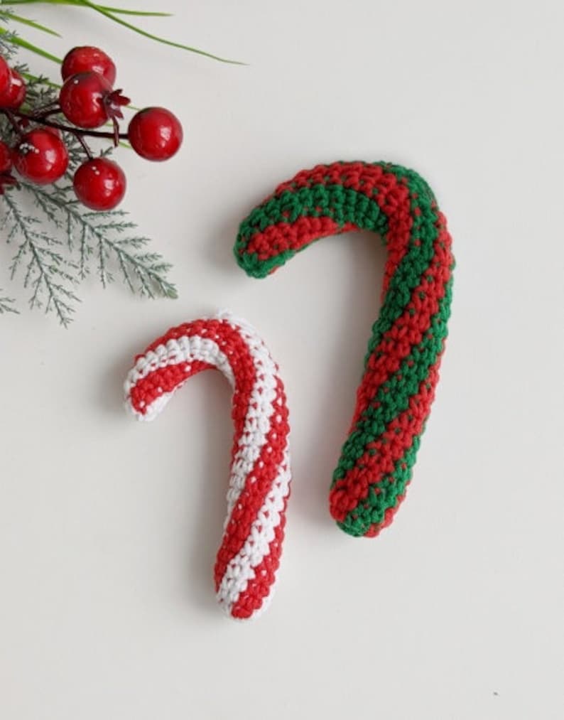 Easy Crochet Christmas Ornaments, set of 8 crochet patterns image 6