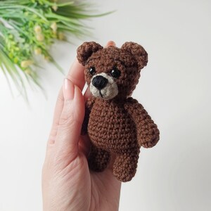Crochet teddy bear, amigurumi bear pdf pattern image 2