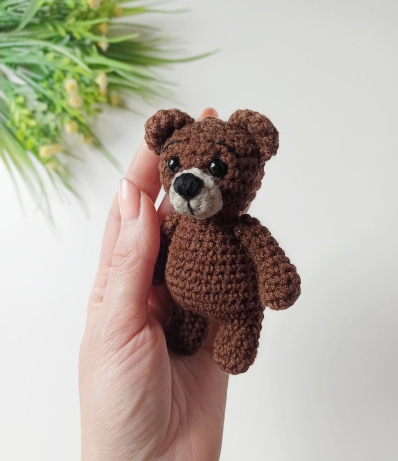 Crochet teddy bear, amigurumi bear pdf pattern image 2