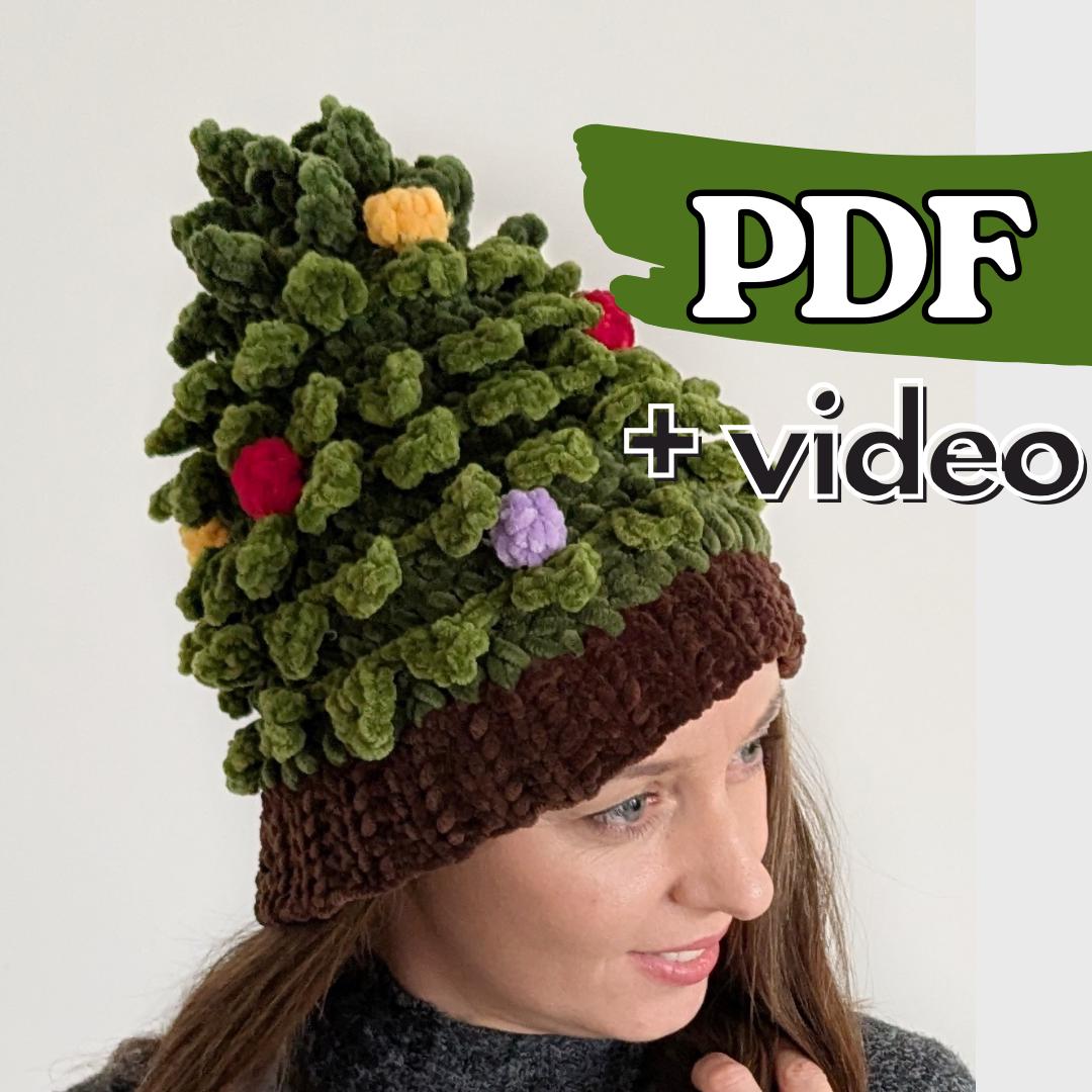 14 Christmas Tree Hat Crochet Patterns for Festive Holiday Makes 13 Crochet Christmas Tree Hat Pattern: Holiday Crochet Hat