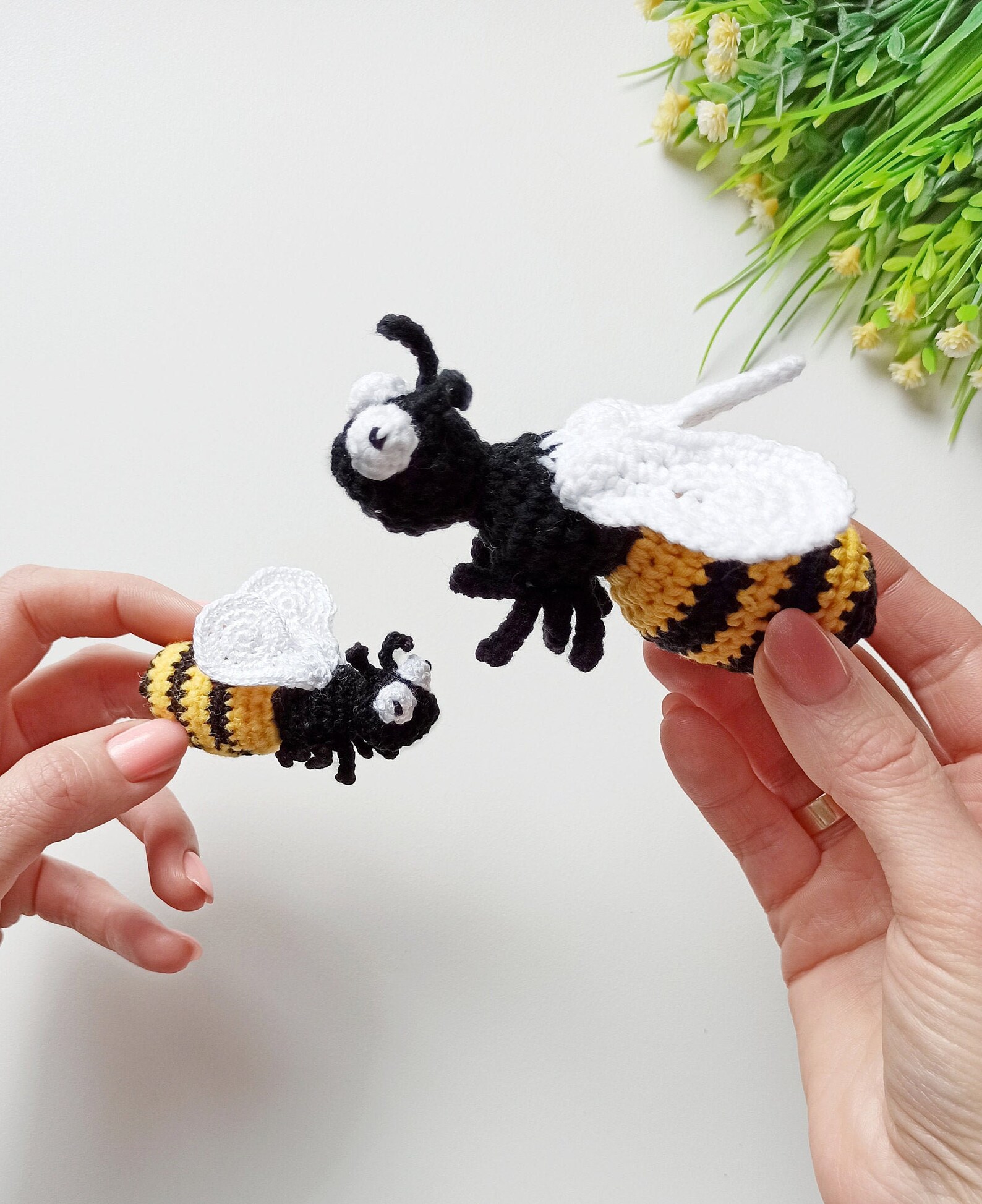 Mini Crochet Bee Amigurumi Pattern, Easy Crochet Pattern - Etsy