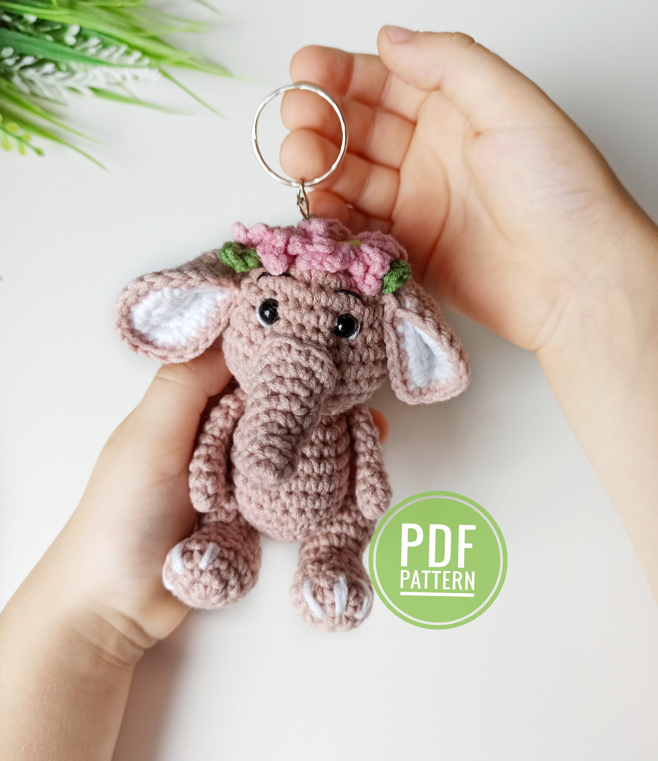 Amigurumi Baby Elephant Crochet PDF Pattern - Etsy