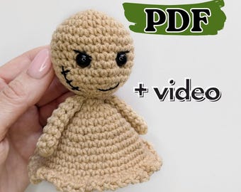 Einfache Häkelanleitung mit Amigurumi Geist