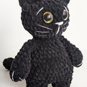 Easy Crochet Cat, Amigurumi Pattern Ziggy the Cat image 6