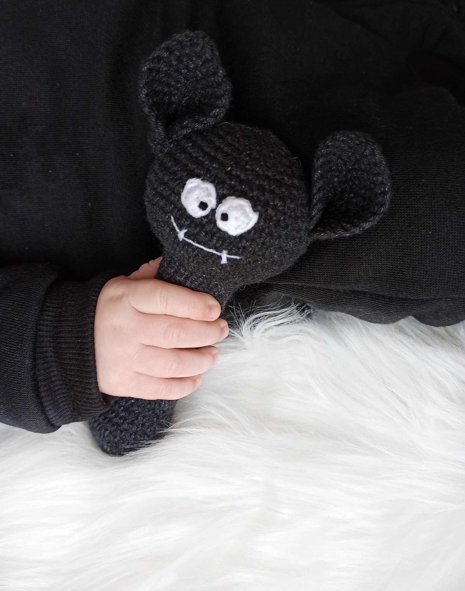 Crochet Bat Baby Rattle Pattern, Halloween Crochet Baby Gift - Etsy
