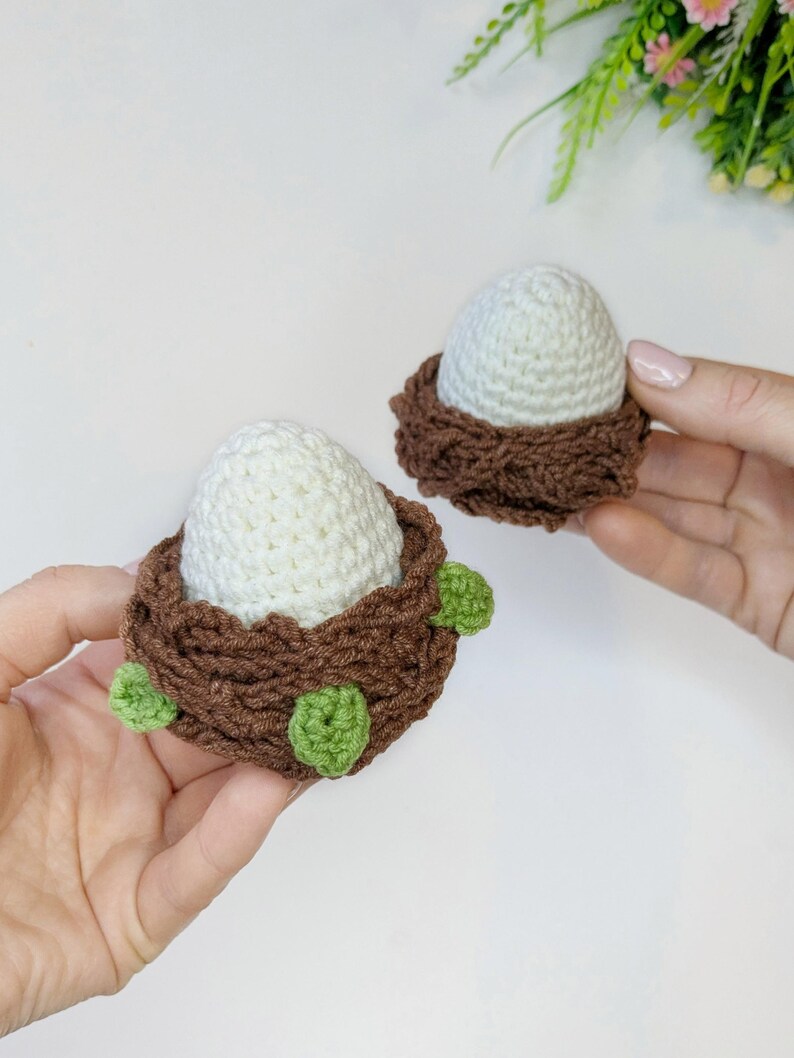 Crochet Nest 2-in-1 Pattern, Beginner Friendly (PDF Pattern) image 12