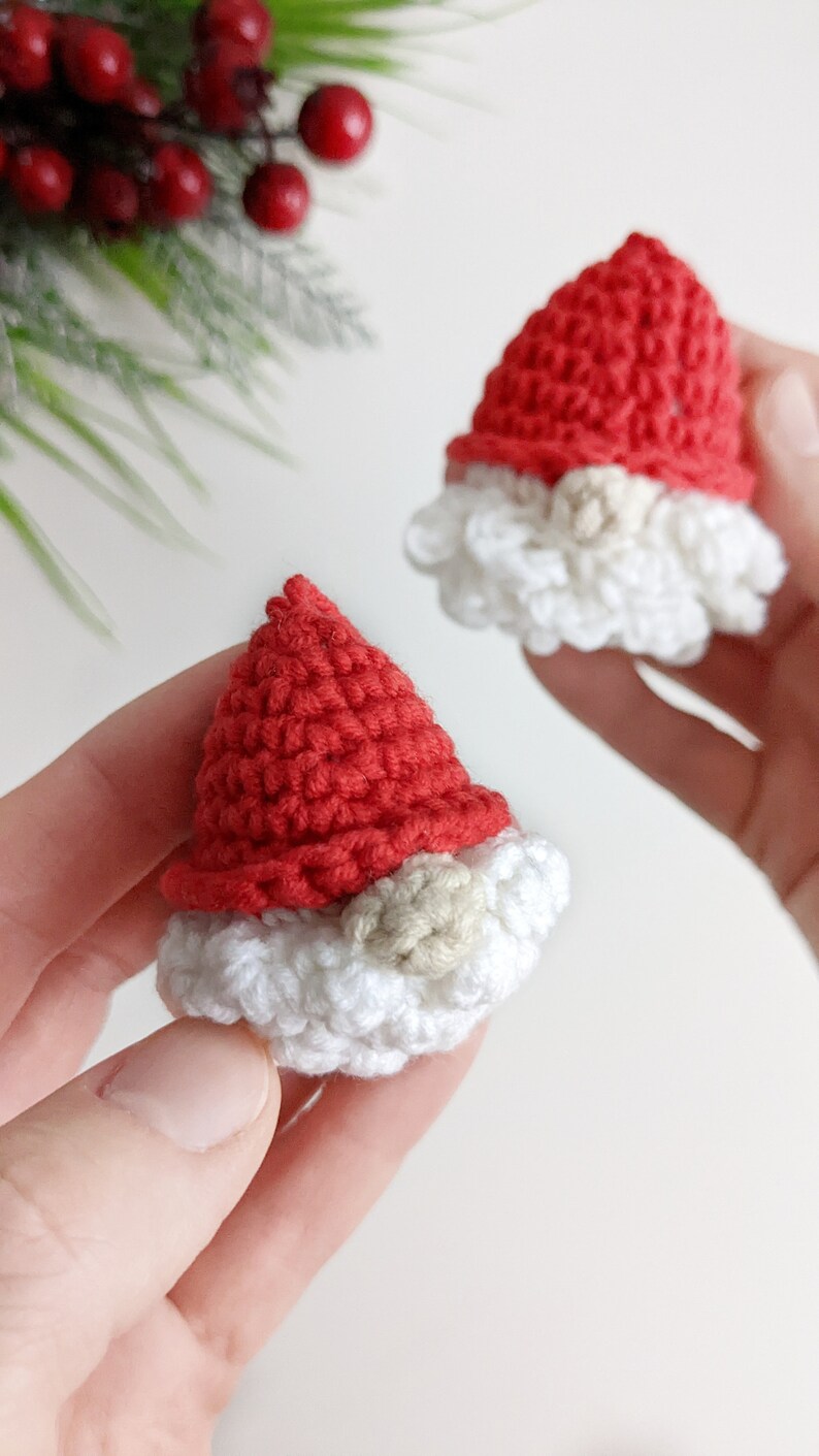 Easy Crochet Christmas Ornaments, set of 8 crochet patterns image 8