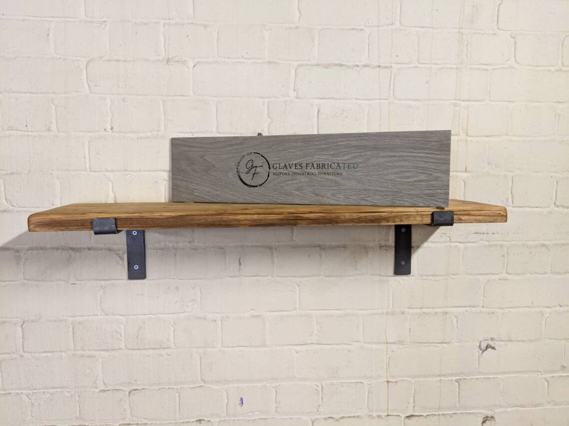 Reclaimed Wood Hairpin Leg Breakfast Bar Depth 42cm Etsy