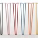 Set of 2 Metal Hairpin Table Legs - Perfect for Console Table, Breakfast bar legs, side tables, breakfast bars. Handmade in Sheffield 