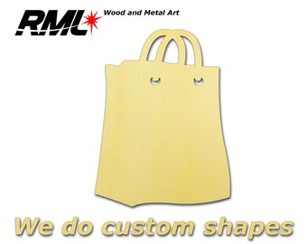 Outer 16.0 x 10cm plywood bag handle SY205 Brown color Handbag wooden handle One Pair