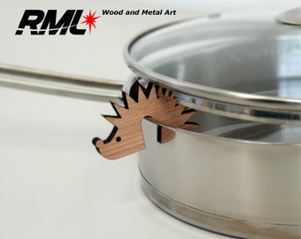 Pot guard - Hedgehog Shape - Lid holder - Steam Vent - Pot Prop - Pot Lid Lift #201