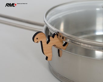 Pot guard - Dino Shape - Lid holder - Steam Vent - Pot Prop - Pot Lid Lift #217