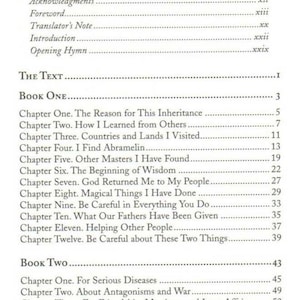 Puede incluir: P&aacute;gina de la tabla de contenidos de un libro, con una lista de cap&iacute;tulos y secciones. El texto est&aacute; en una fuente serif, con t&iacute;tulos y n&uacute;meros de p&aacute;gina. La p&aacute;gina es de color crema, con el t&iacute;tulo "Contents" en la parte superior.