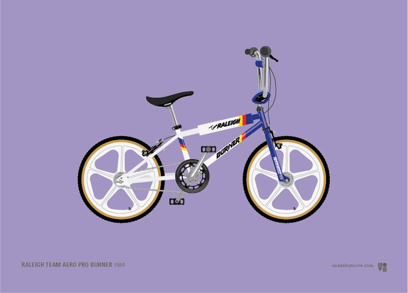 raleigh burner aero pro