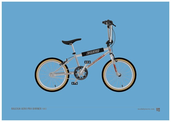 raleigh burner aero pro