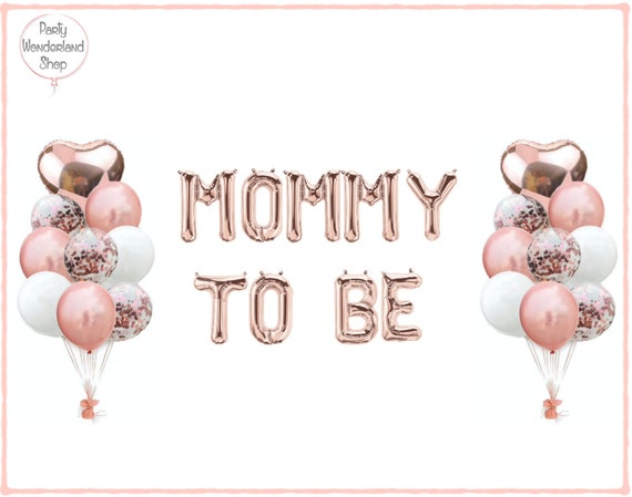 Mommy To Be Balloon Banner Set Baby Shower Balloons Baby Etsy 日本 Mommy To Be Balloon Banner Set Baby Shower Balloons Baby Etsy 日本