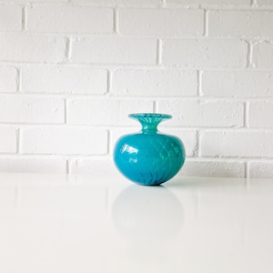 Blue Murano Vase, Italy, Mid-20th Century