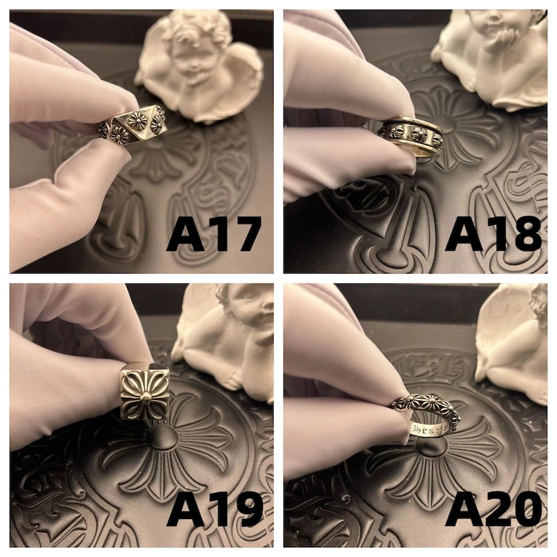Cross flower Rings,Flower Cross Jewelry,Dagger Ring,Forever Ring,Punk Rings,Cemetery Ring, Motorcycle Accessories, Gothic Ring, Rock Ring image 6