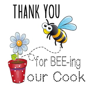 Thank you for beeing our cook, Sublimation digital download, cook appreciation, cook gift template, design for chef, cook, png