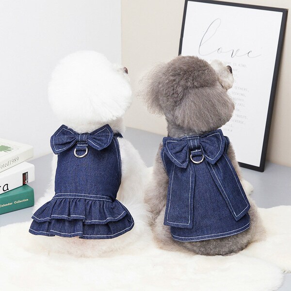 Dog Harness Dress Etsy