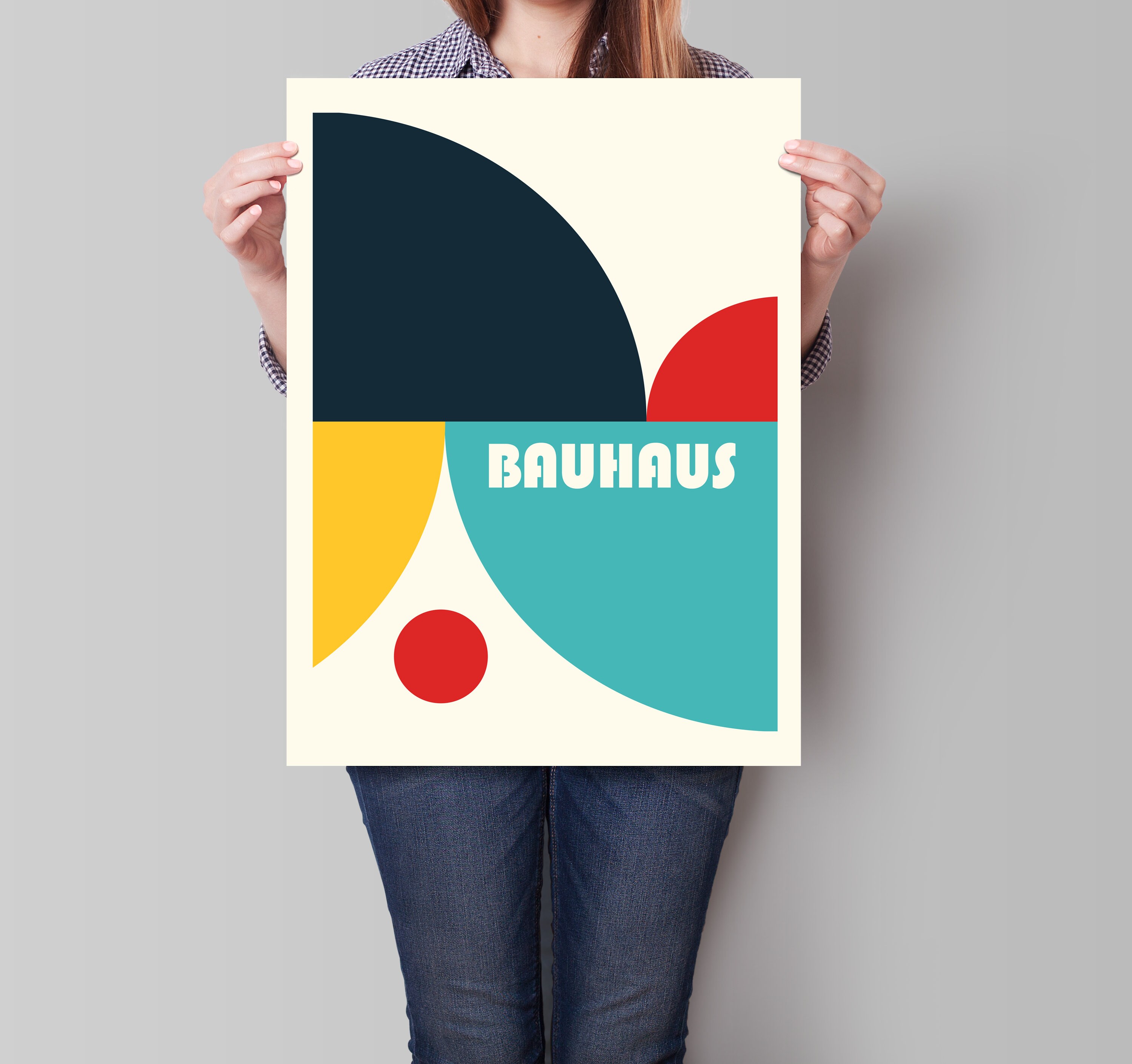 Bauhaus Exhibition Poster - Minimalist Art Print - Etsy