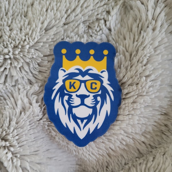 Kansas City Royals waterproof sticker