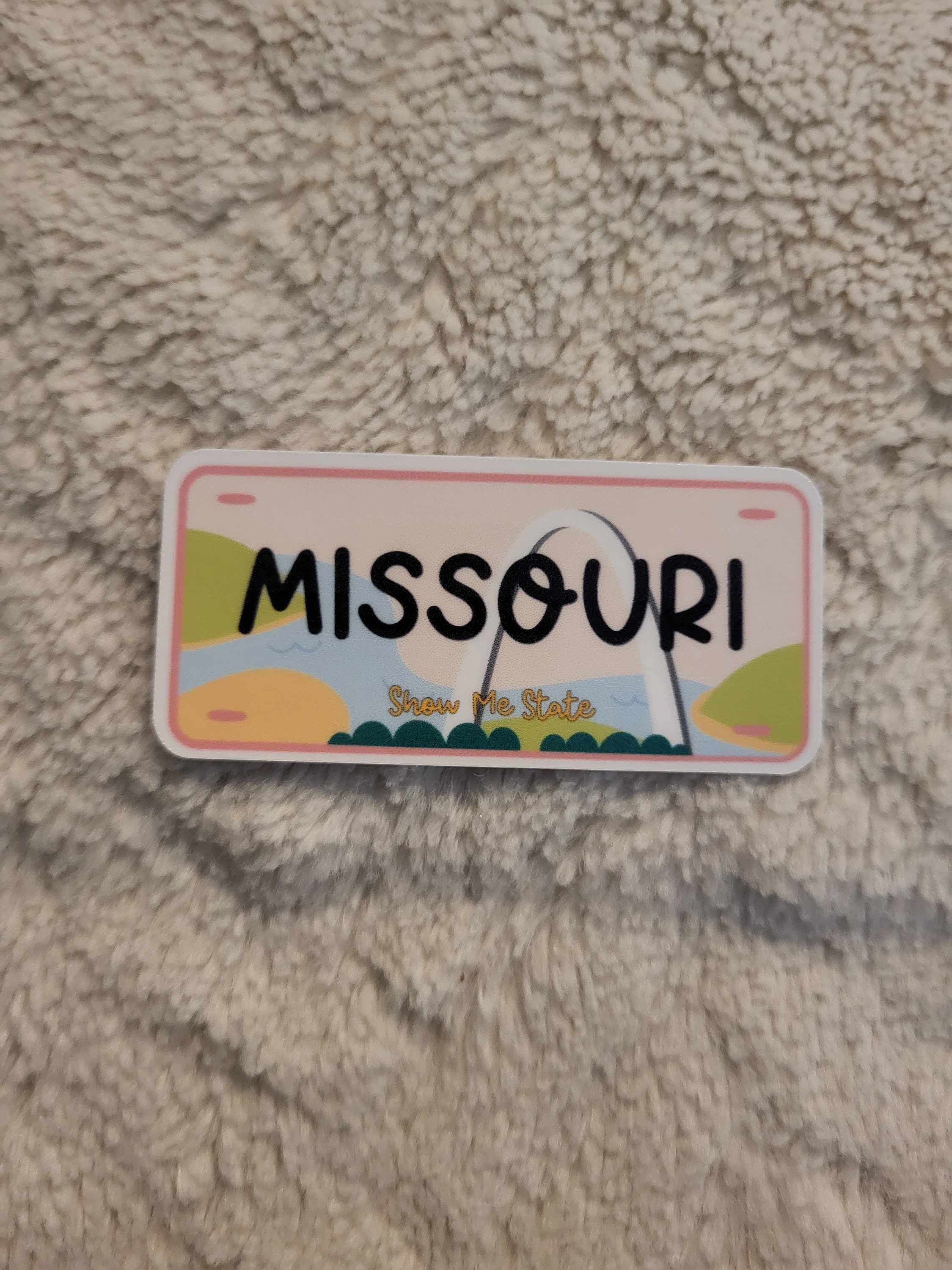 Missouri - Show me state - waterproof sticker