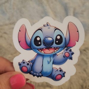 Disney - Stitch - Waterproof sticker - Ohana