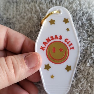 Kansas City Chiefs keychain - Chiefs kingdom - football - kc gift