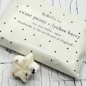Peony & Lychee Berry Soy Wax Melts - Star Aromatherapy Melts