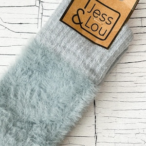 Grey fluffy fingerless gloves, Fingerless mittens, Fingerless gloves, Cream gloves