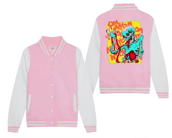 Pastel letterman best sale jacket