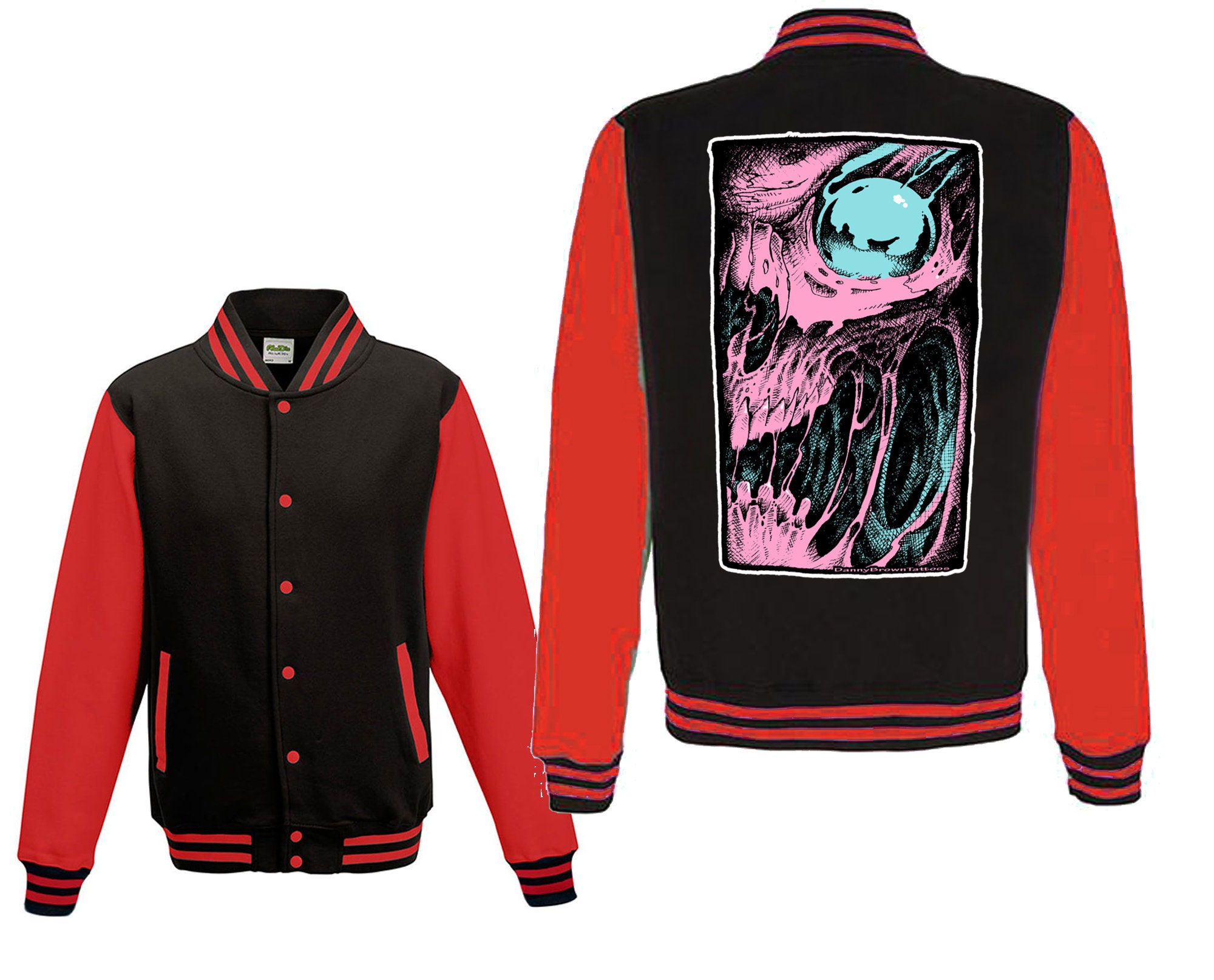 Goth Varsity Jacket bet.yonsei.ac.kr