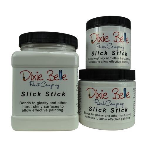 Dixie Belle Paint Company, Chalk Finish Furniture Paint Caviar 8oz, Slick  Stick 8oz, Bundle