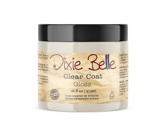 GLOSS CLEAR COAT by Dixie Belle!~Furniture DiY/Chalk Painting/upcycling! Top coat protection! / Flat Rate shipping!