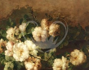 ABUNDANCE ~ A1 or A3 Posh Chalk Deluxe Decoupage Paper ~ Upcycling / Furniture DIY / Chalk Painting /