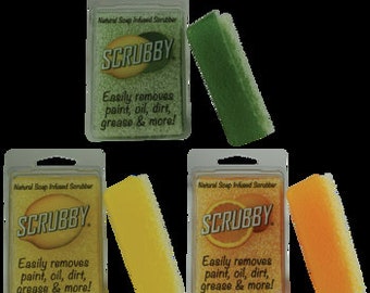 SCRUBBY!  Soap by Dixie Belle! Brush Cleaner! Lemon, Lemon-Lime and Orange Scents! ~ Painting / DiY / Upcycling / Flat Rate Shipping!