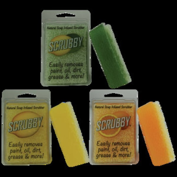 Scrubby Soap by Dixie Belle! Brush Cleaner! Lemon, Lemon-Lime and Orange Scents!